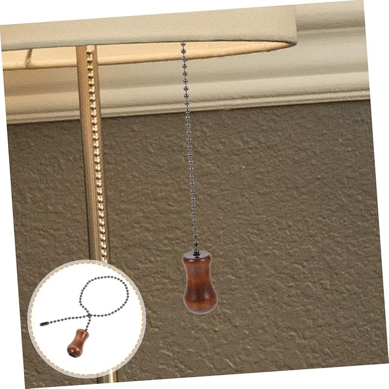 Vintage Beaded Pull Chain For Ceiling Fan And Lamp 20PCS Gold Easy Install Home Decor - Image 4